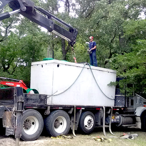 Aerobic Septic System Installation